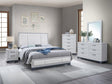 Kevin Light Grey Platform Bedroom Set by New Era Innovations at Eve Furniture