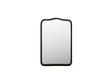 Keyes Blackened Bronze Cast Aluminum Mirror by Moe's Home at Eve Furniture