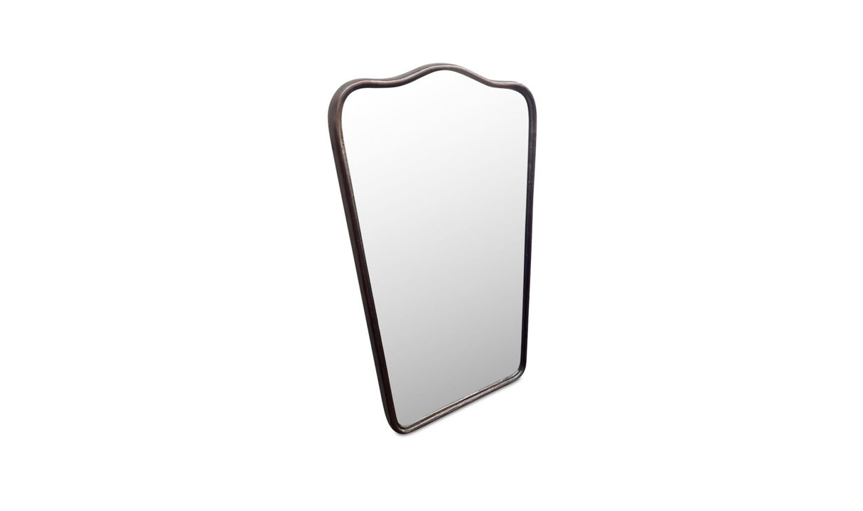 Keyes Mirror Blackened Bronze Cast Aluminum by Moe's Home at Eve Furniture