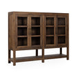 Kharga 4 Door Display Cabinet by Classic Home at Eve Furniture
