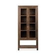 Kharga Natural Tall Display Cabinet by Classic Home at Eve Furniture