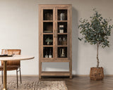 Kharga Tall Display Cabinet by Classic Home at Eve Furniture