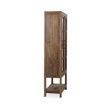 Kharga Tall Display Cabinet by Classic Home at Eve Furniture