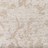 Khloe Cream Square Pillow Cover w/Non-Allergen Filler, Set of 2 by Mercana at Eve Furniture