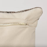 Khloe Taupe Lumbar Pillow Cover by Mercana at Eve Furniture