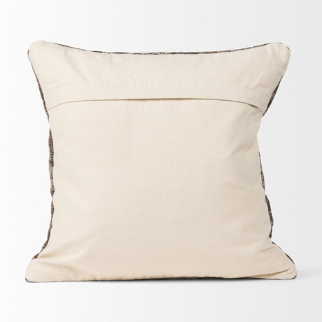 Khloe Taupe Square Pillow Cover by Mercana at Eve Furniture