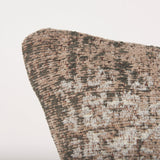 Khloe Taupe Square Pillow Cover w/Down Filler, Set of 2 by Mercana at Eve Furniture