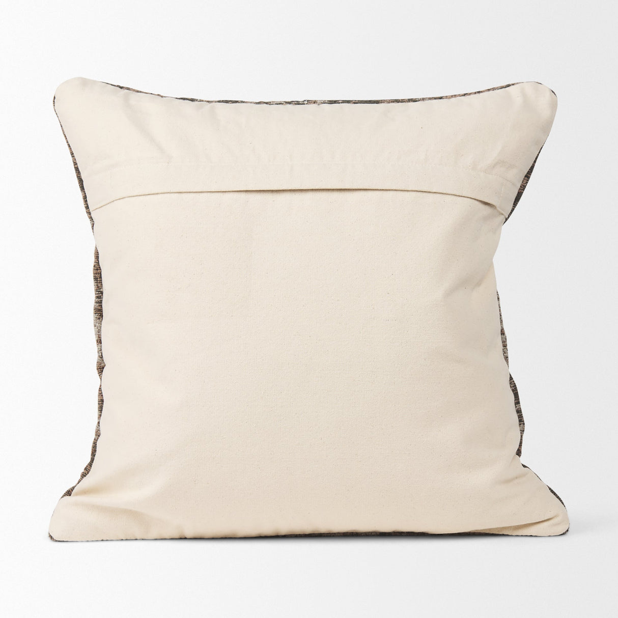 Khloe Taupe Square Pillow Cover w/Filler, Set of 2 by Mercana at Eve Furniture