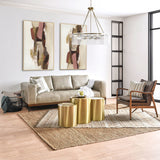 Kiannah Accent Chair - Barrel Brown by Classic Home at Eve Furniture