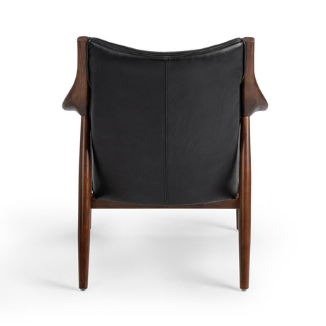 Kiannah Jet Black Accent Chair by Classic Home at Eve Furniture