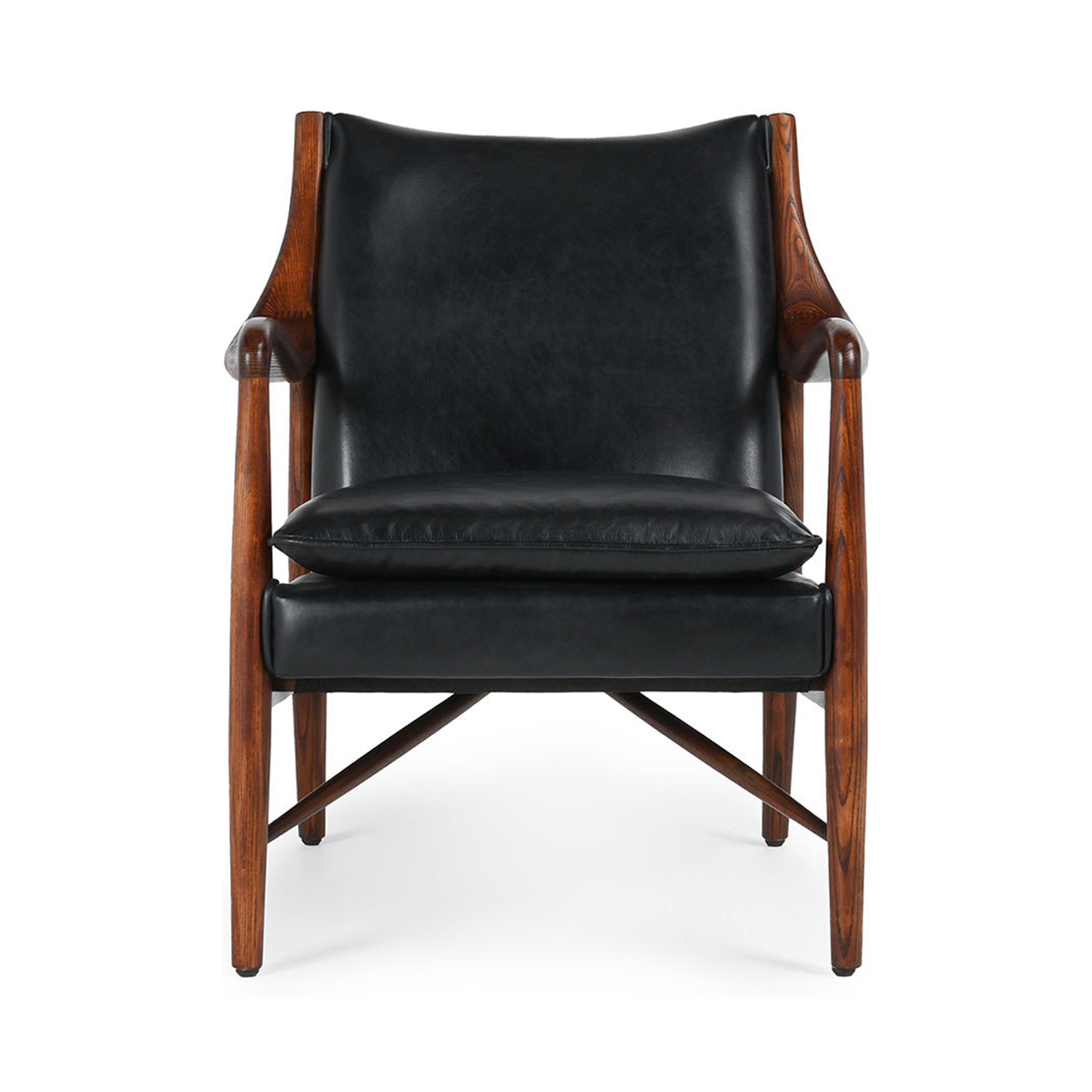 Kiannah Accent Chair - Jet Black by Classic Home at Eve Furniture