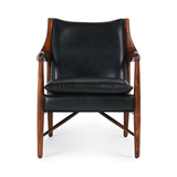 Kiannah Accent Chair - Jet Black by Classic Home at Eve Furniture
