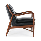 Kiannah Accent Chair - Jet Black by Classic Home at Eve Furniture