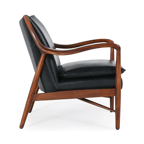 Kiannah Accent Chair - Jet Black by Classic Home at Eve Furniture