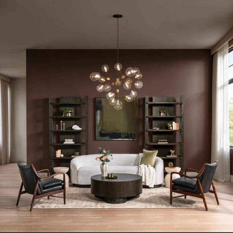 Kiannah Accent Chair - Jet Black by Classic Home at Eve Furniture