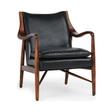 Kiannah Accent Chair - Jet Black by Classic Home at Eve Furniture