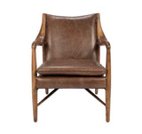 Kiannah Barrel Brown Arm Chair by Classic Home at Eve Furniture