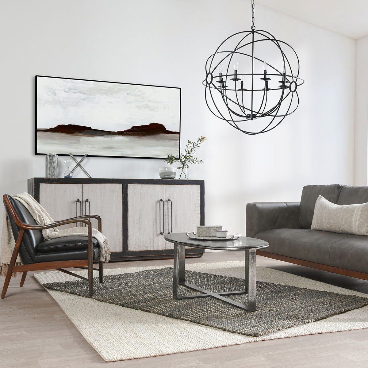 Kiannah Black Club Chair by Classic Home at Eve Furniture