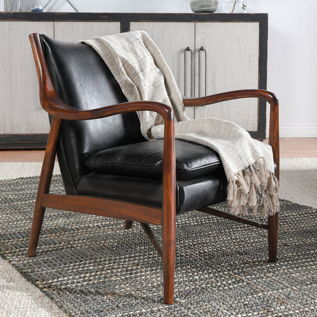 Kiannah Black Club Chair by Classic Home at Eve Furniture
