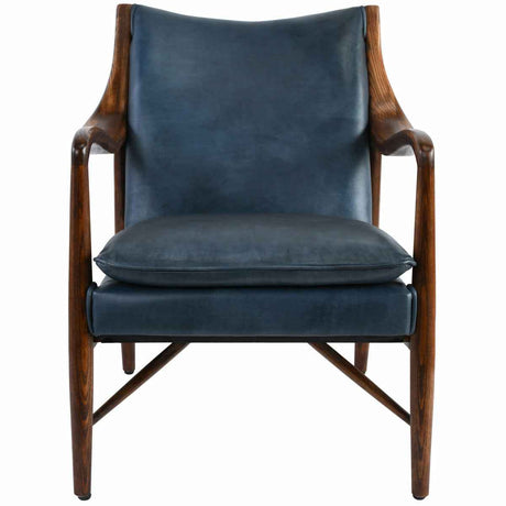 Kiannah Ocean Blue Club Chair by Classic Home at Eve Furniture