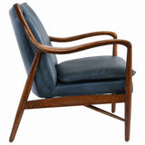 Kiannah Ocean Blue Club Chair by Classic Home at Eve Furniture