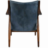 Kiannah Ocean Blue Club Chair by Classic Home at Eve Furniture