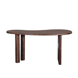 Kidney Shaped Wood Writing Desk by Home Trends & Design at Eve Furniture