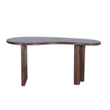 Kidney Shaped Wood Writing Desk by Home Trends & Design at Eve Furniture
