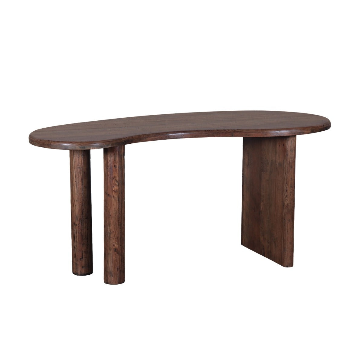 Kidney Shaped Wood Writing Desk by Home Trends & Design at Eve Furniture