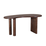 Kidney Shaped Wood Writing Desk by Home Trends & Design at Eve Furniture
