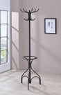 Kiefer Black Coat Rack with 12 Hooks by Coaster at Eve Furniture