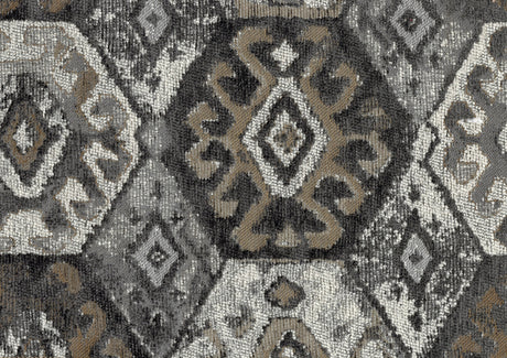 Kieran Gray 2-Piece Reversible Sectional by Homelegance at Eve Furniture