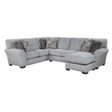 Kieran Gray 2-Piece Reversible Sectional by Homelegance at Eve Furniture