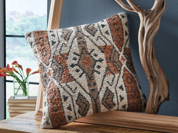Kierenworth Sienna/Ivory/Black Pillow-Eve-Furniture – Eve Furniture
