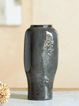Kierlain Gray/Black Vase by Ashley at Eve Furniture