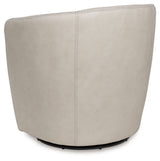 Kierreys Bone Swivel Accent Chair by Ashley at Eve Furniture