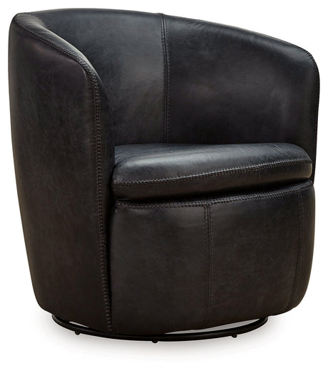 Kierreys Midnight Swivel Chair