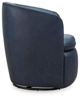 Kierreys Ocean Swivel Chair by Ashley at Eve Furniture