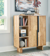 Kierwell Natural Accent Cabinet by Ashley at Eve Furniture