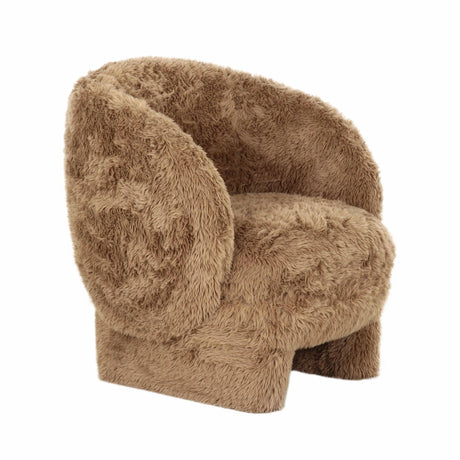 Kiki Vegan Shearling Accent Chair by TOV Furniture at Eve Furniture