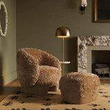 Kiki Vegan Shearling Accent Chair by TOV Furniture at Eve Furniture
