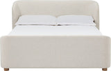 Kiki Whipped Honey Upholstered Queen Bed by Modus Furniture at Eve Furniture
