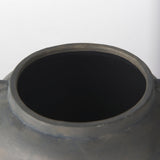 Kilian Short Brown-Gray Double Ear Vase by Mercana at Eve Furniture