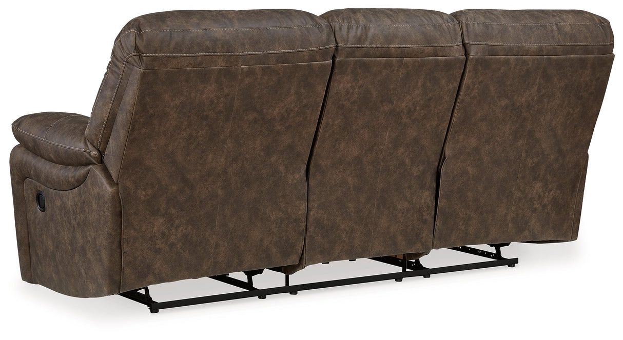 Kilmartin Chocolate Reclining Sofa