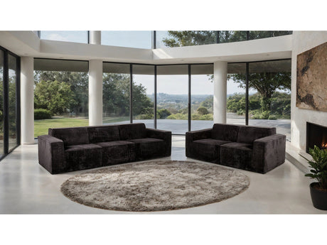 Kimara Black Sofa & Loveseat by Furniture of America at Eve Furniture