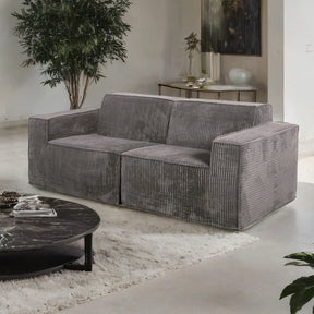 Kimara Dark Gray Compressed Foam Loveseat by Furniture of America at Eve Furniture