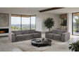 Kimara Dark Gray Sofa & Loveseat by Furniture of America at Eve Furniture