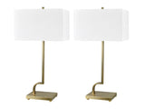 Kimber Gold Table Lamp (Set of 2) by Crestview at Eve Furniture