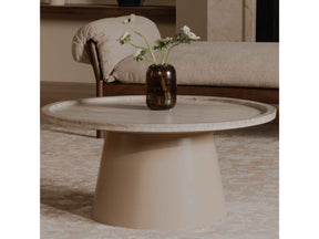 Kimberley White Marble Coffee Table by Moe's Home at Eve Furniture