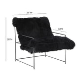 Kimi Genuine Sheepskin Accent Chair by TOV Furniture at Eve Furniture